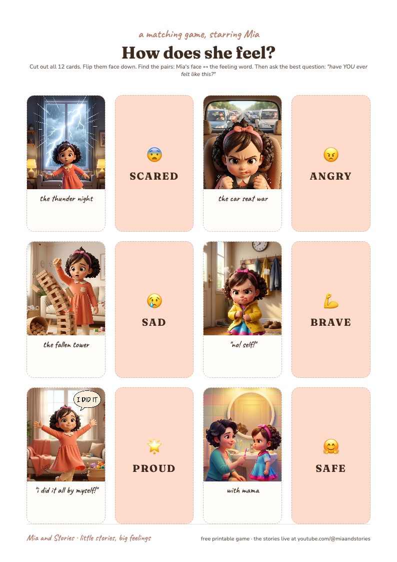 The Feelings Matching Game