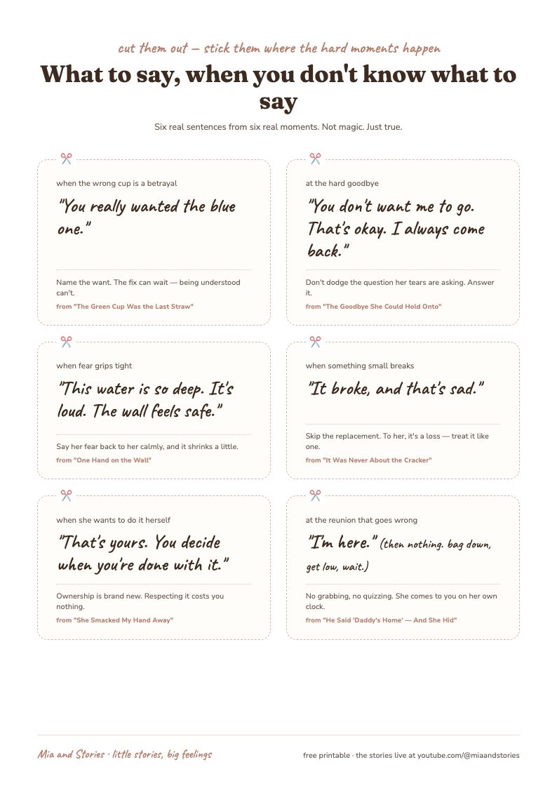 What-to-Say Fridge Cards