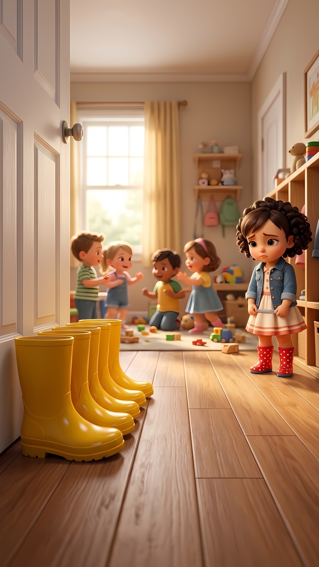 Five Yellow Boots, and Mine