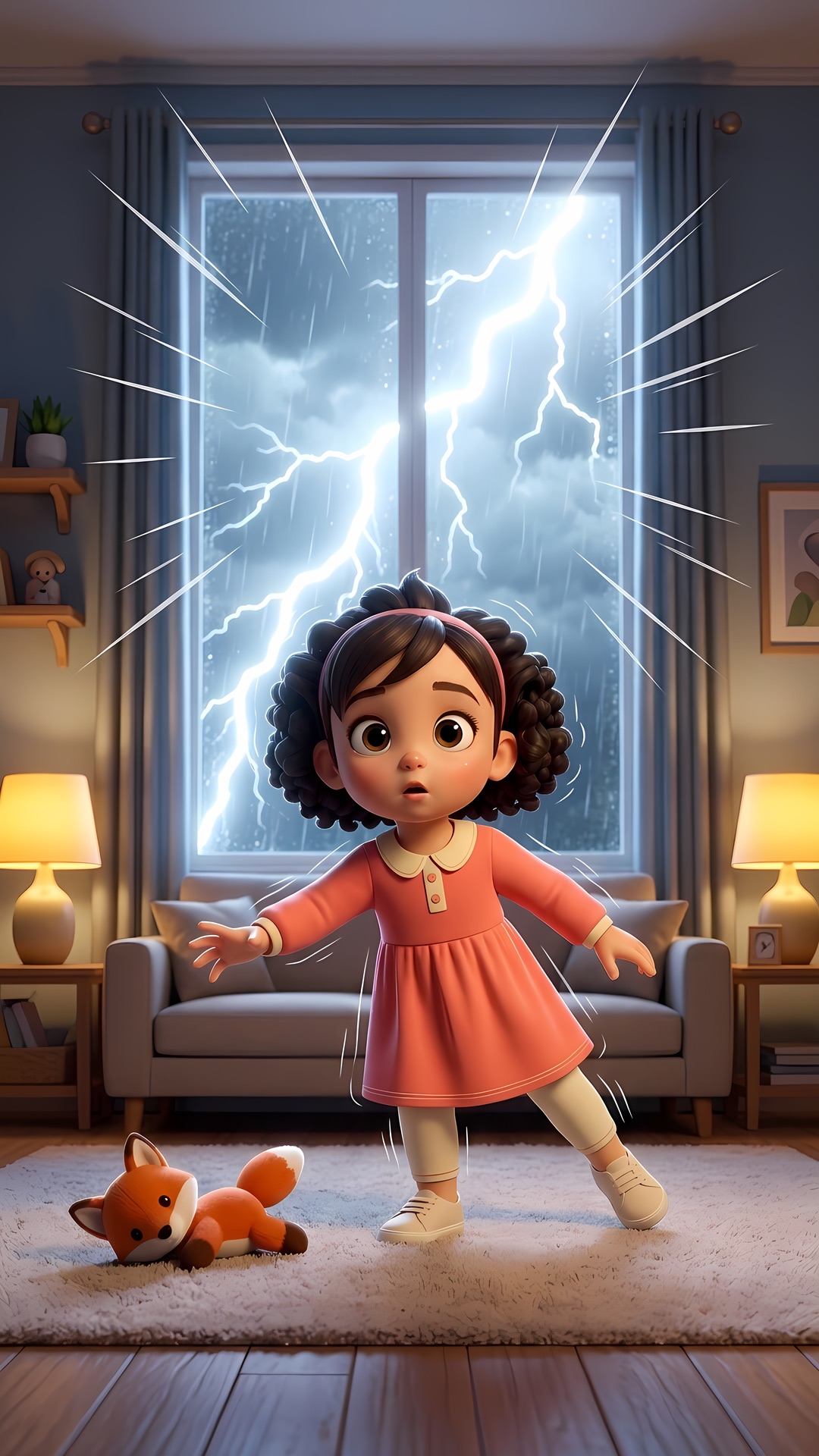 One Crack of Thunder, and She Froze