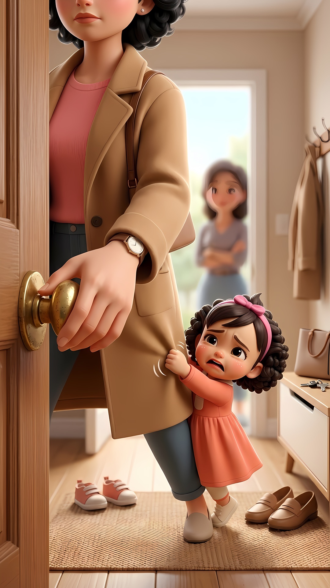The Goodbye She Could Hold Onto